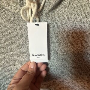 Goodfellow & Co Textured Gray Hoodie